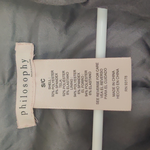 Philosophy biker jacket - Picture 4 of 4